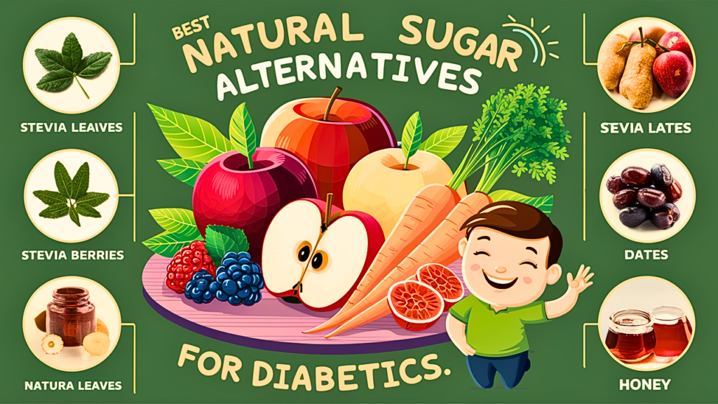 best natural  sugar alternatives for diabetics